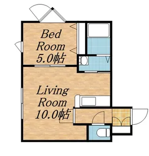 ライツェント27【103号室】の間取り