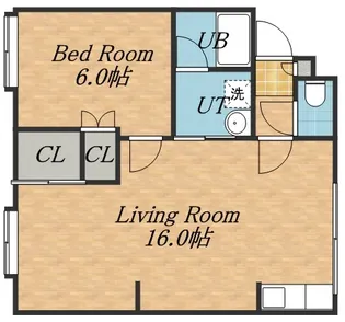 ホワイトコートカヤ7【203号室】の間取り