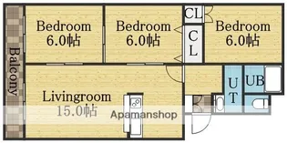 アーサーパレス【2階】の間取り