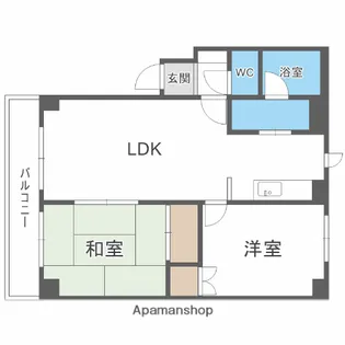 ダンディライオン【2階】の間取り