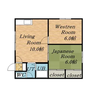 元町ユーコーポ【3階】の間取り