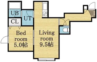 パシフィック・オーシャン【201号室】の間取り
