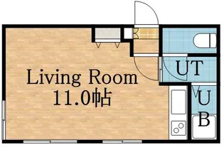 スターチャイルド【103号室】の間取り