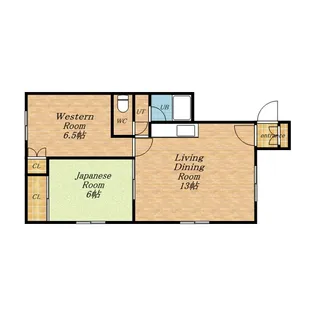 ルーベデンス山本【302号室】の間取り