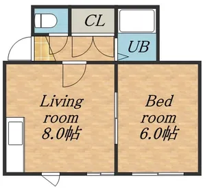 キラメック409【105号室】の間取り