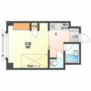 セイム・サッポロ【5階】の間取り