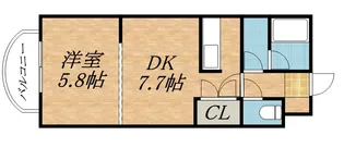 マロンハイデンス【203号室】の間取り