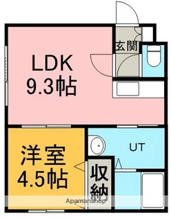 グラチェ【205号室】の間取り