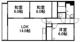 エクセレンス86【2階】の間取り