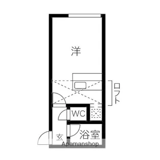 ソニアN41イースト【2階】の間取り