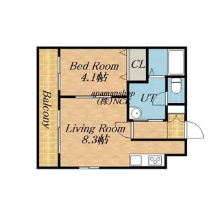 WISE VILLAGE N14【602号室】の間取り