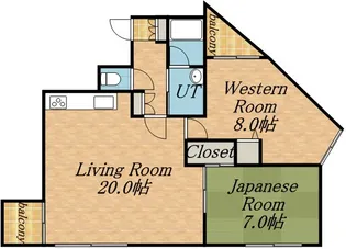 アームス中島公園【301号室】の間取り