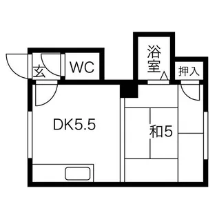 ビアンカマンション【6号室】の間取り