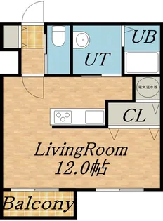 スペチアーレ札幌【8階】の間取り