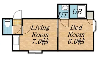 メゾンド・シン【2階】の間取り