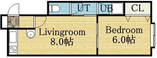 センチュリー35【103号室】の間取り