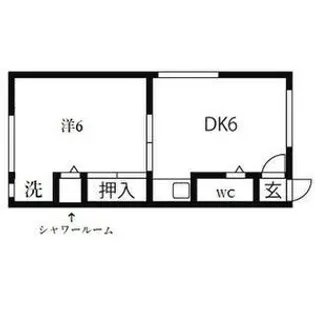 北裕荘【18号室】の間取り