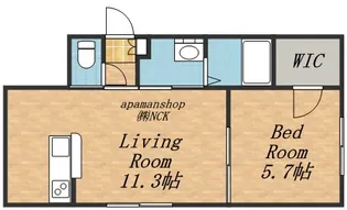 サン・クレール本郷(サンクレールホンゴウ)【4階】の間取り