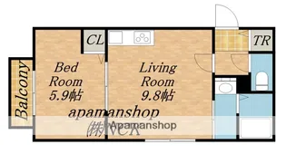 ウィングガーデン【3階】の間取り
