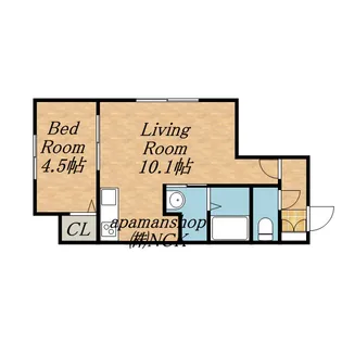ファクター麻生【0302号室】の間取り