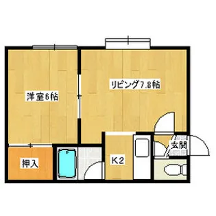 ブレス72【2階】の間取り