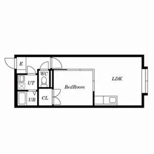 ラクシス札幌【305号室号室】の間取り