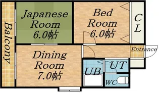 ノースビレッジ本江【7階】の間取り