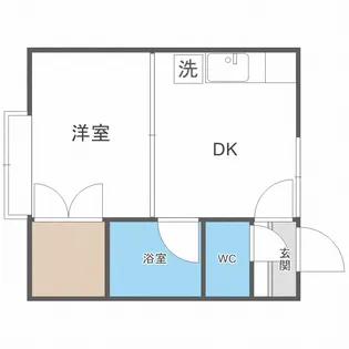 M・NハイツⅢ【3階】の間取り