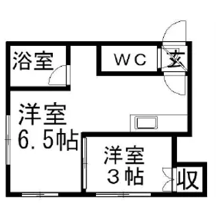 ラメール11【306号室】の間取り