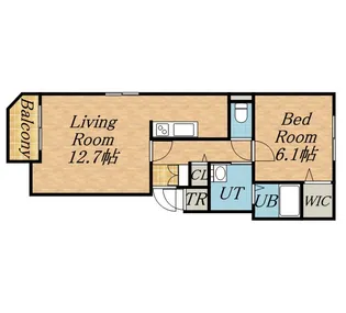 NORTH35【4階】の間取り