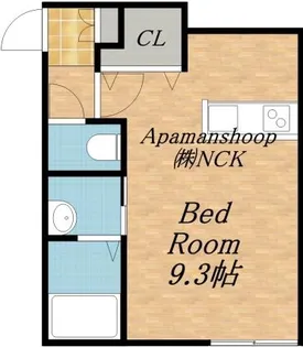 フランジュールあいの里【1階】の間取り