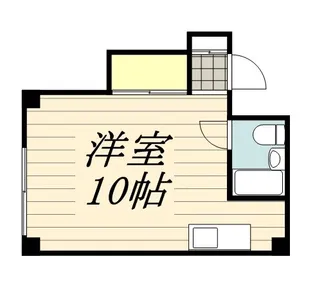 34条ビル【301号室】の間取り