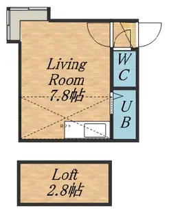 ピュア307【202号室】の間取り