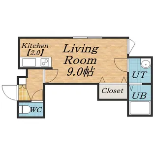 アマービレ栄通(アマービレサカエドオリ)【2階】の間取り
