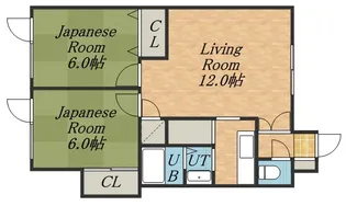 コーポあじさい【2階】の間取り