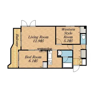 Vest Life N20【4階】の間取り