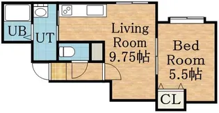 オリエンス11 A【103号室】の間取り