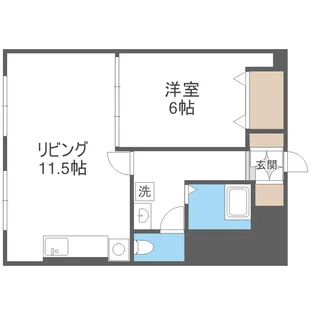 上町パークハイツ【2階】の間取り