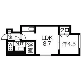 プランドール【2階】の間取り