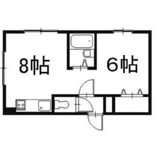 コーポラス斉和【303号室】の間取り