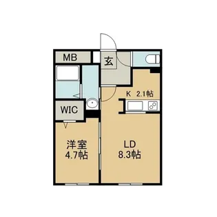 RERA BELLA(レラベーラ)【305号室】の間取り