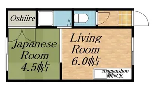 ハイツ16【0008号室】の間取り