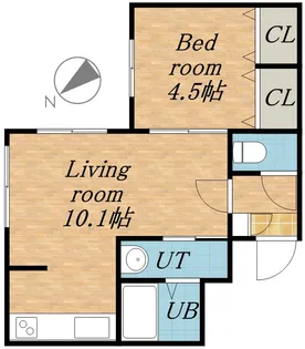 ヴェルテュ麻生【0305号室】の間取り