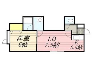 リトルスティングA【3階】の間取り