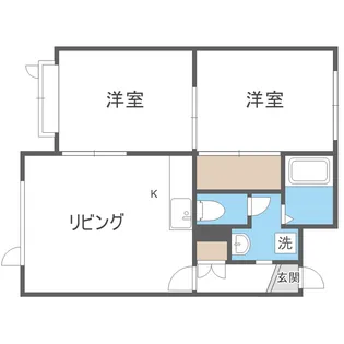 ハイツ24【201号室】の間取り
