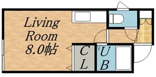 プラザインN14・A棟【202号室】の間取り