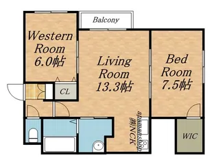 プレシャス333【3階】の間取り