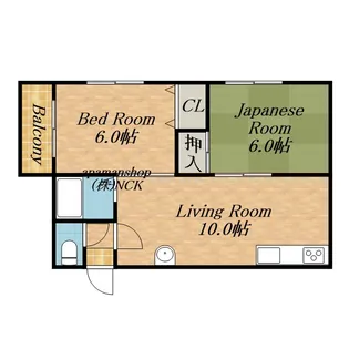 シティハイム高砂【2階】の間取り