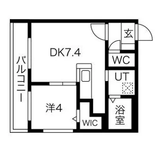 GRIGG(グリッグ)【2階】の間取り