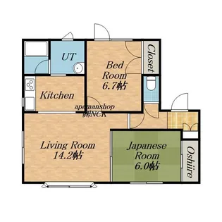 コーポルシオール【3階】の間取り